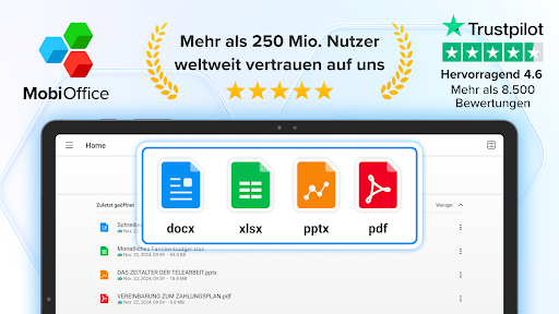 MobiOffice: Word, Sheets, PDF Screenshot