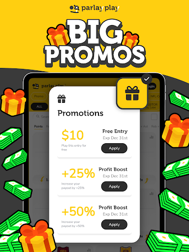 ParlayPlay Fantasy Sports Game screenshot