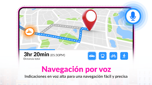 Captura de pantalla de Mapas Satelitales GPS en Vivo