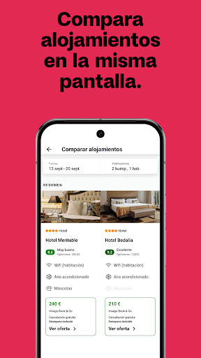 Captura de pantalla de trivago : Compara hoteles