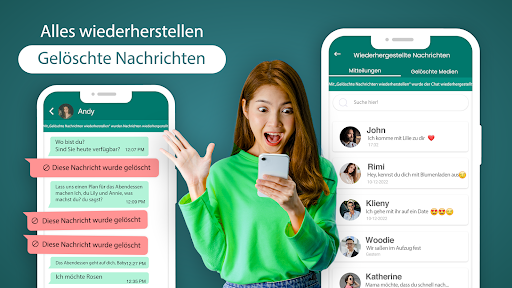 Gelösc Nachrichten widerhstlen Screenshot