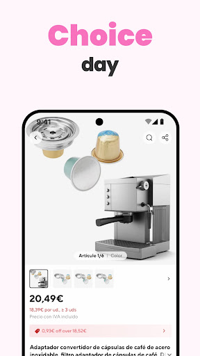 Captura de pantalla de AliExpress: compras online
