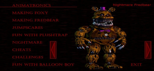 Captura de pantalla de Five Nights at Freddy's 4