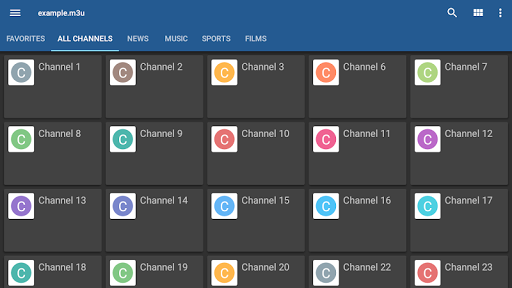 Captura de pantalla de IPTV Pro