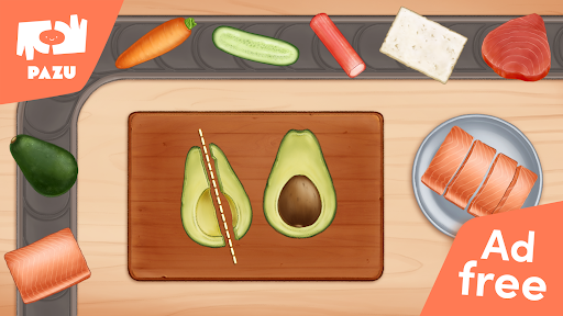 Captura de pantalla de Sushi Maker Kids Cooking Games