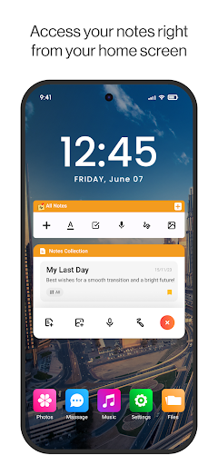 Notepad, Notebook, Notes app screenshot