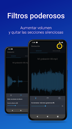 Captura de pantalla de Grabadora de Voz Fácil Pro