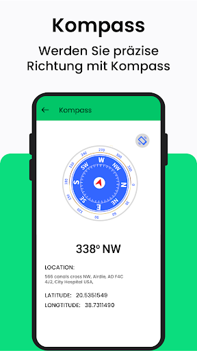 Sprachnavigation: Routenplaner Screenshot