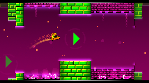 Captura de pantalla de Geometry Dash Meltdown