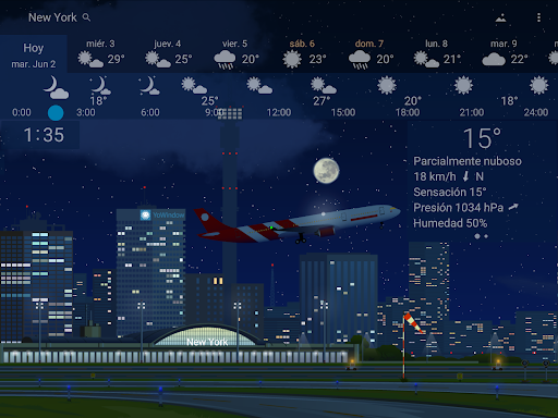 Captura de pantalla de Clima preciso YoWindow
