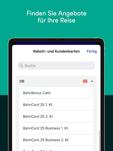 Trainline: Zugtickets kaufen Screenshot