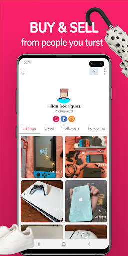 Captura de pantalla de Marketplace: Buy, Sell, Tradet