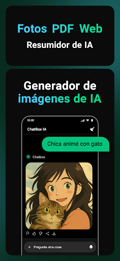 Captura de pantalla de ChatBox: Chat de IA en español
