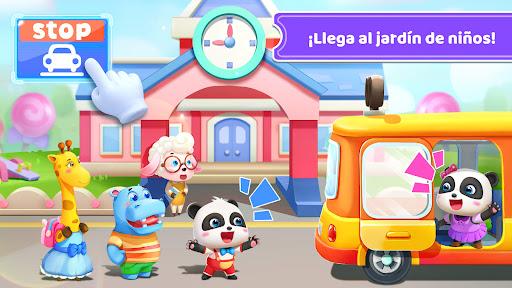 Captura de pantalla de Autobús Escolar del Bebé Panda
