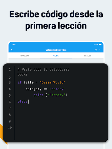 Captura de pantalla de Sololearn: Learn to code