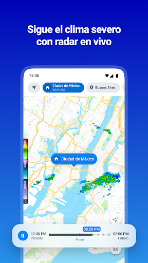 Captura de pantalla de 1Weather: Pronósticos y Radar