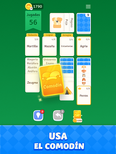 Captura de pantalla de Solitaire Associations Journey