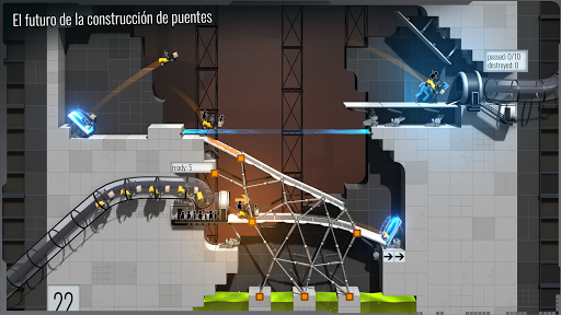 Captura de pantalla de Bridge Constructor Portal