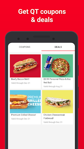 Captura de pantalla de QuikTrip: Food, Coupons & Fuel