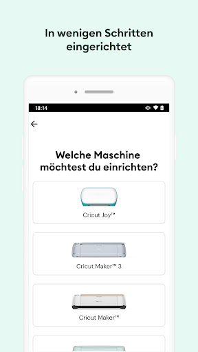 Design Space™: DIY mit Cricut Screenshot