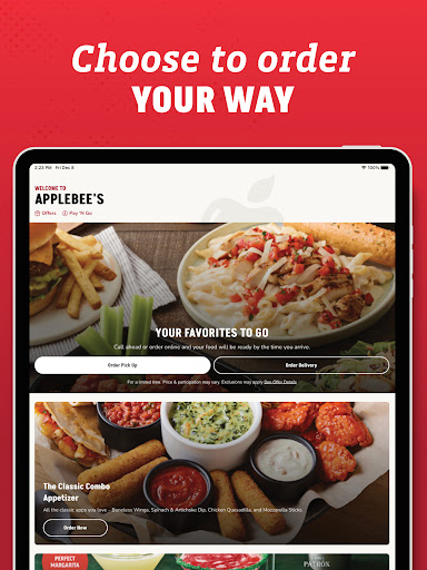 Applebee's Screenshot
