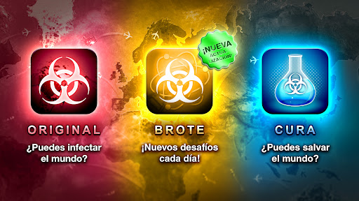 Captura de pantalla de Plague Inc.
