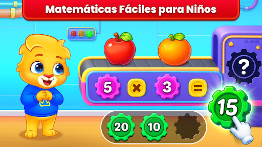 Captura de pantalla de Juegos de multiplicación niños