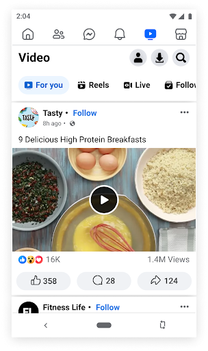 Facebook Lite Screenshot