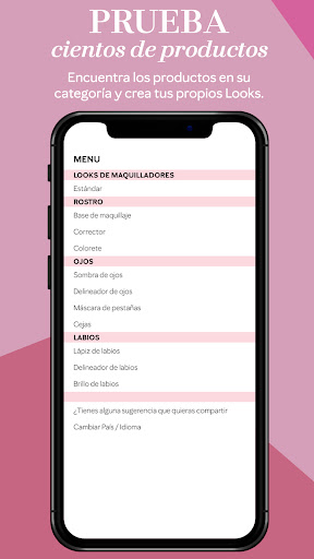 Captura de pantalla de Mary Kay® Mirror Me