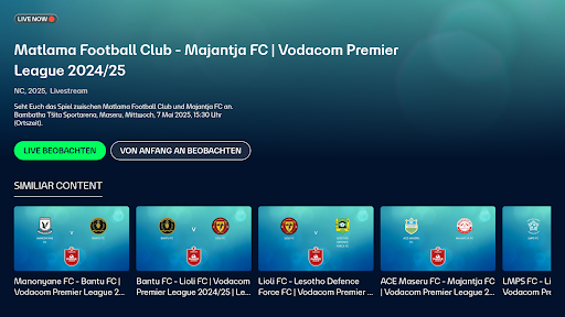FIFA+ | Fußball live streaming Screenshot