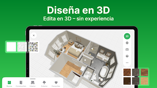Captura de pantalla de Planner 5D: IA Diseño de Casas
