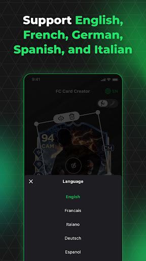 FUT 26 Card Creator screenshot