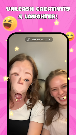 Captura de pantalla de Funny Face Mashup Challenge