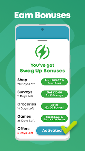 Captura de pantalla de Swagbucks: Encuestas Pagadas