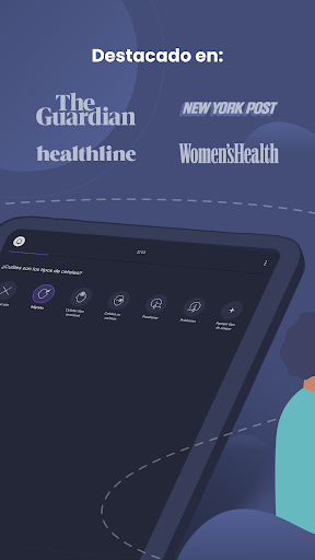 Captura de pantalla de Migraine Buddy