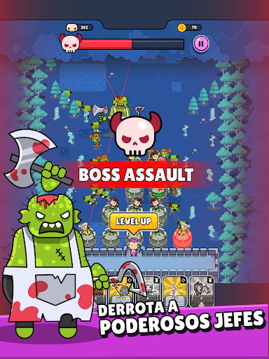 Captura de pantalla de Punko.io: Roguelike TD