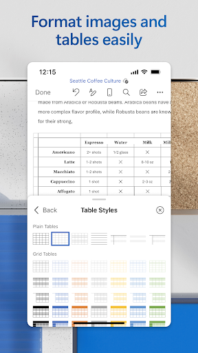 Microsoft Word: Edit Documents screenshot