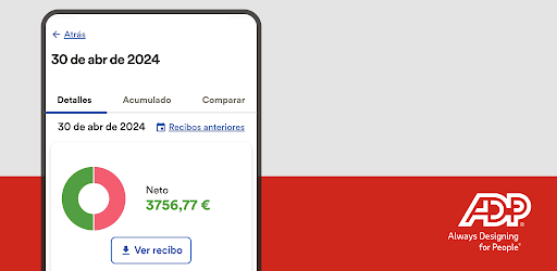 Captura de pantalla de ADP Mobile Solutions