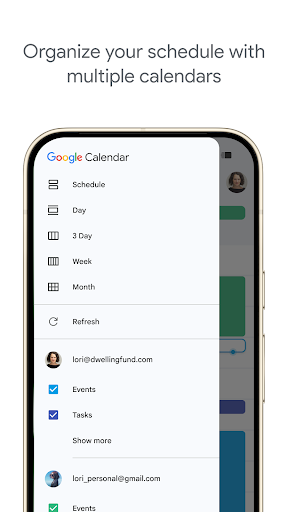 Google Calendar screenshot