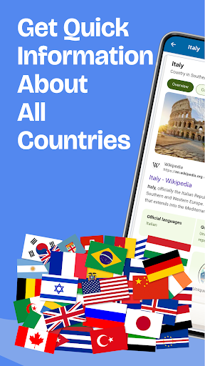 World Map & Countries screenshot
