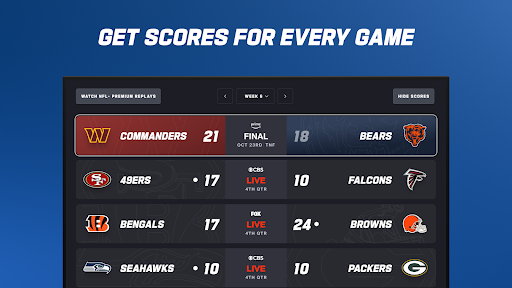 NFL screenshot