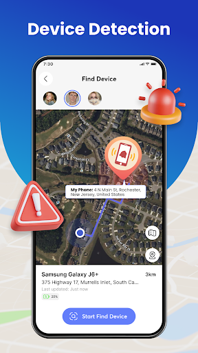 Phone Tracker & GPS Location Screenshot