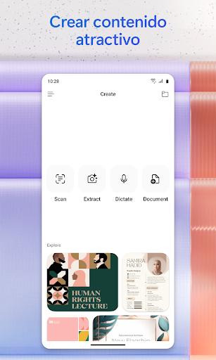 Captura de pantalla de Microsoft 365 Copilot
