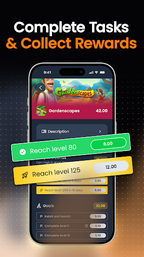 Captura de pantalla de Testerup: Test & Earn Rewards
