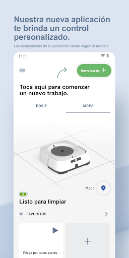 Captura de pantalla de iRobot Home (Classic)