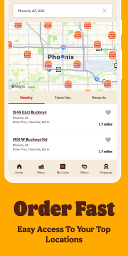 Captura de pantalla de BURGER KING® App
