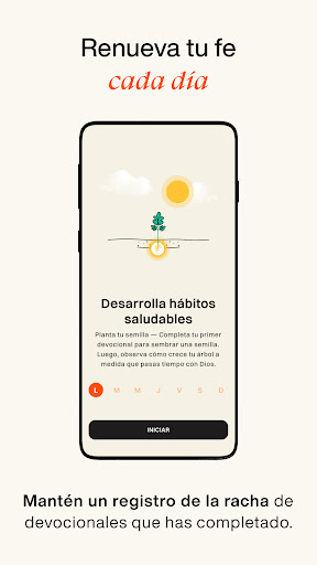Captura de pantalla de Glorify | Devocional diario