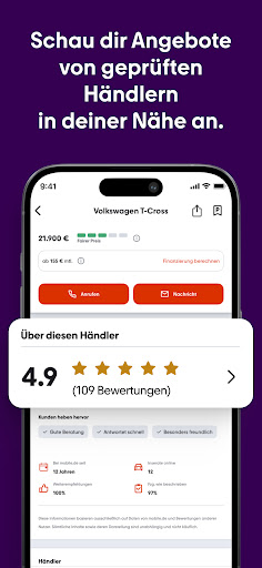 mobile.de: Autos kaufen & mehr Screenshot