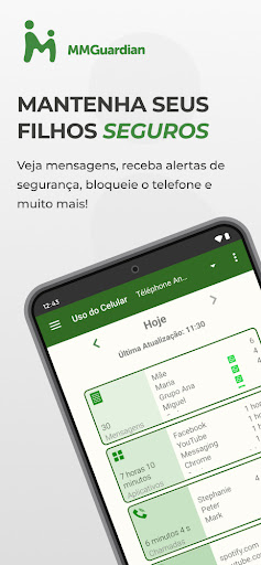 Captura de pantalla de MMGuardian App para Padres