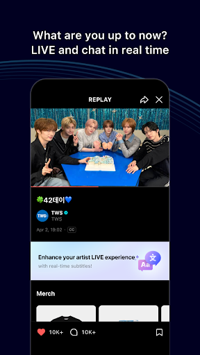Weverse: Connect with Artists screenshot
